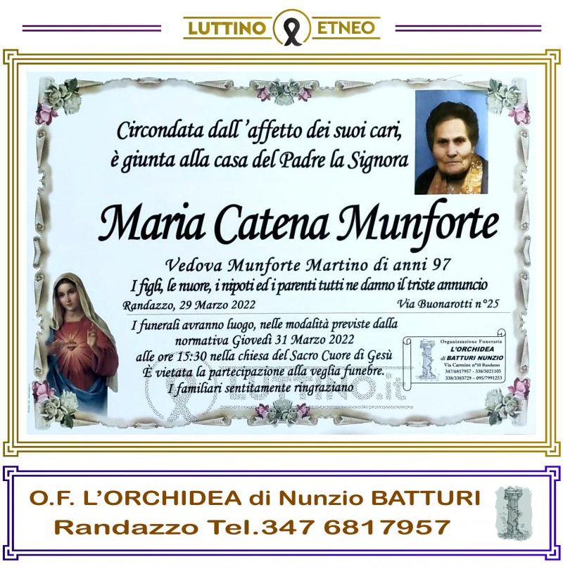 Maria Catena  Munforte